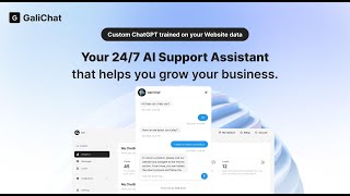 🤖 GaliChat - AI Chatbot for Customer Support and Lead Generation