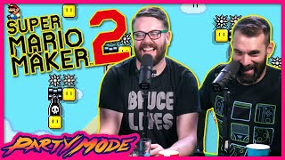 Andy Made a Mario Maker Level and We HATE IT - Party Mode