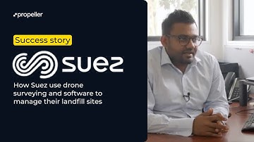 How Suez use drone surveying and software to manage their landfill sites