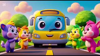 Animal bus adventure rhyme for kids