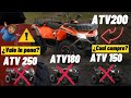 ATV150 ATV180 ATV200 ATV250. ¿Valen La Pena Las Cuatrimoto De Italika?