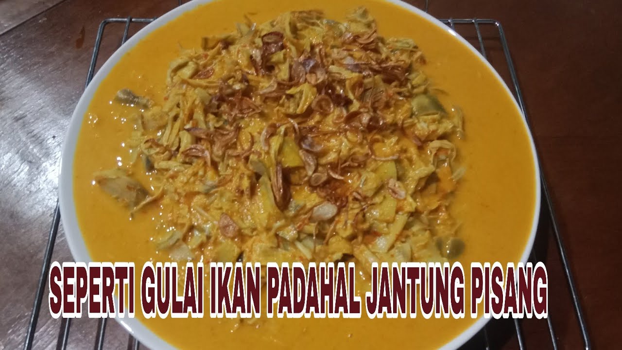 CARA MEREBUS JANTUNG PISANG TIDAK HITAM & PAHIT II BELUM PERNAH MAKAN JANTUNG PISANG  SEENAK INI 