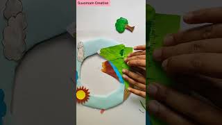 Model making | Water cycle model| Water Cycle Science | #water #watercycle #youtubeshorts | #Shorts