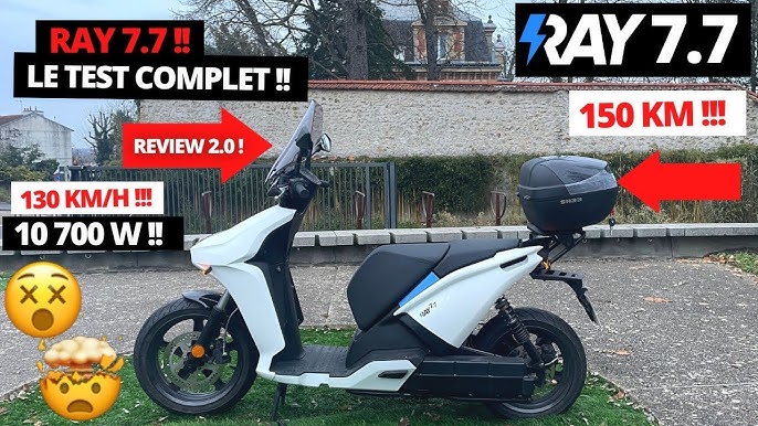 Test" Ce scooter 125 a la puissance d'un 300 ⚡️ "Ray 7.7 de 2022" - YouTube