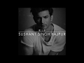A small tribute to sushant singh rajput   from simplesigns 