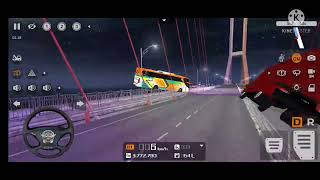 MENGRUSUH DI JEMBATAN SURAMADU | MEME BUSSID | BUS SIMULATOR INDONESIA screenshot 5