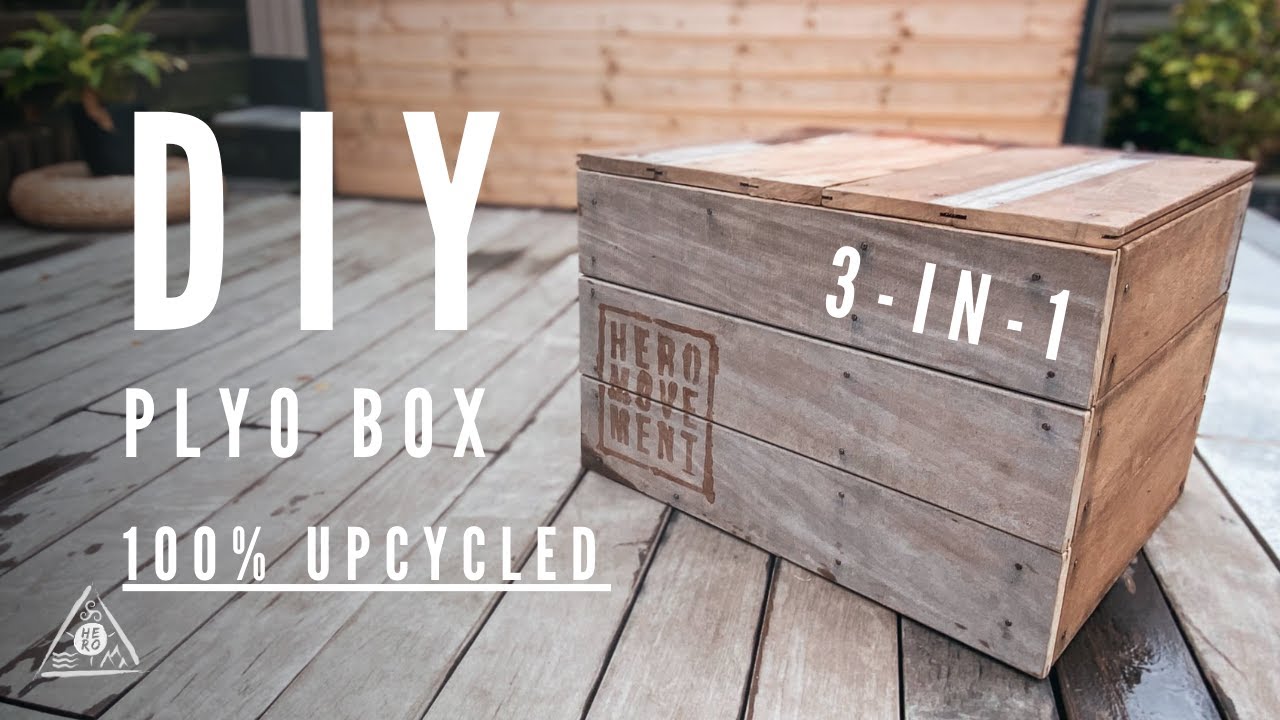 3-in-1 Wooden Plyo Box