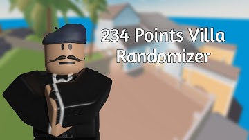 234 Points Villa Randomizer | Roblox Arsenal