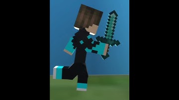 Run fight!  Minecraft #prisma3d #subscribers #subscribers1000#shots