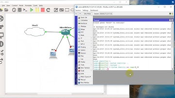Tutorial konfigurasi GNS3 dengan OS mikrotik virtual Box dan Winbox