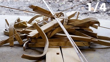 Skin on Frame Seakayak (1/4: Gunwales)