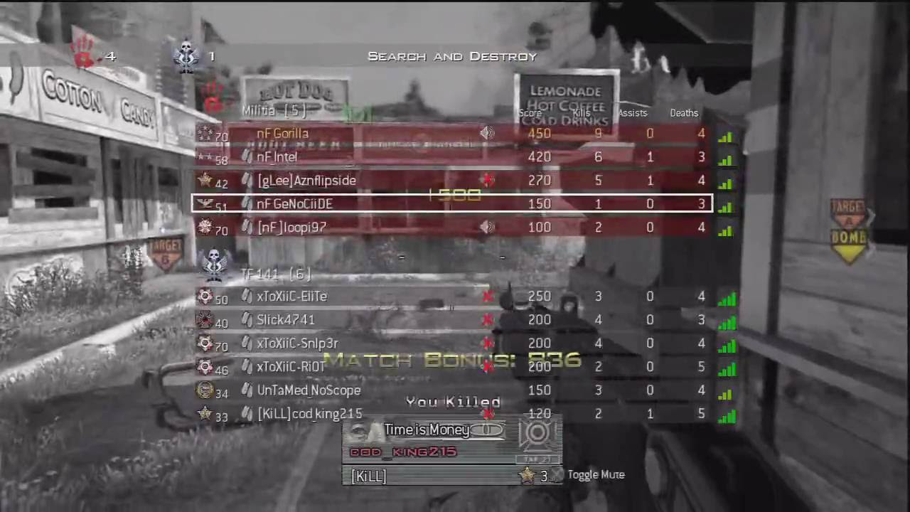 Modern Warfare 2  Clutch  (1v6)