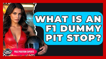 What Is An F1 Dummy Pit Stop? - Pole Position Experts