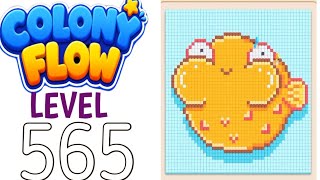 Colony flow level 565 walkthrough solution 