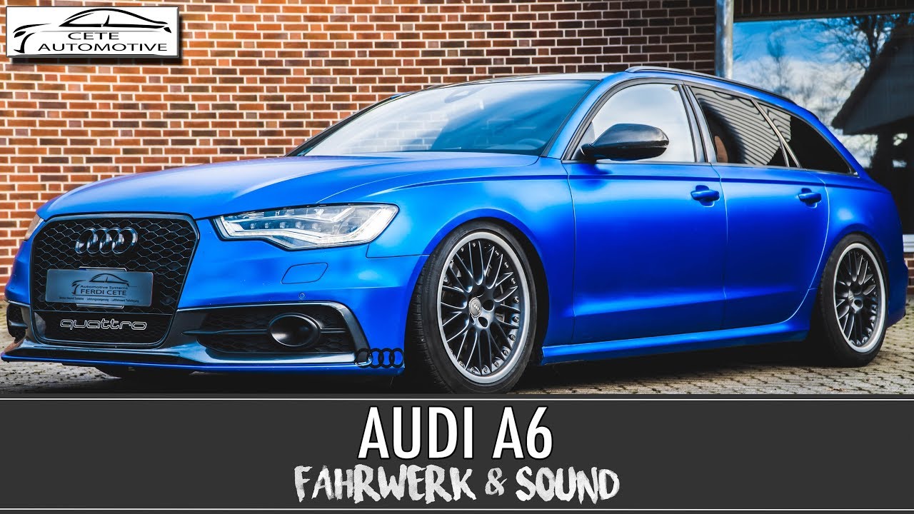 Tieferlegung des Luftfahrwerks per App für Audi A6 S6 RS6 (4G)