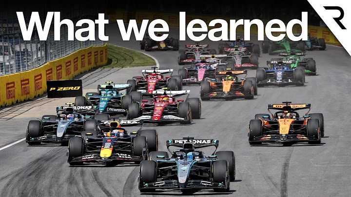 Nine things we learned from F1's Canadian Grand Prix