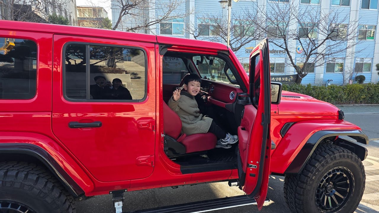 삼촌 찬스로 지프 랭글러를 시승해 보았습니다 #지프랭글러 #jeepwrangler 