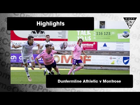 Dunfermline Montrose Goals And Highlights