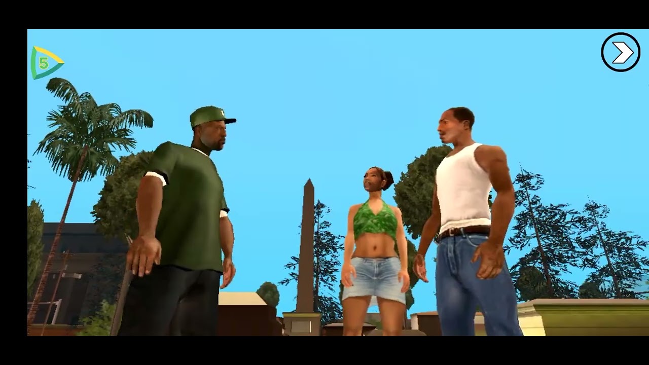 GTA SA. First mission (how it starts). - YouTube