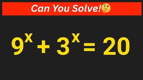 Can You Solve This Math Olympiad Problem? | You Should Learn This Trick..