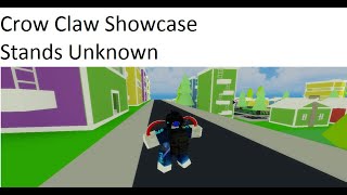Crow Claw Showcase Stands Unknown
