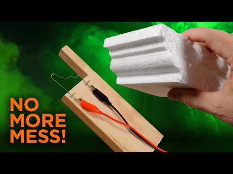 I Was Tired of Foam Dust… So I Built This