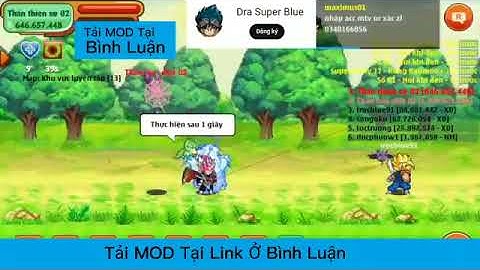 Ngọc Rồng  Blue  MOD NRO Blue săn boss up sự kiện úp đệ tử mới nhất360p 360p