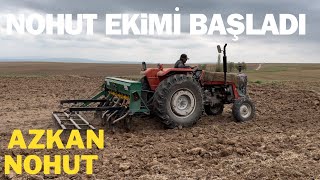 NOHUT EKİMİNE BAŞLADIK! /AZKAN NOHUT TOPRAKLA BULUŞTU