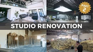 Transforming Our Warehouse Into A Film Studio  |  THE THREEFOLD WAREHOUSE  |  Part 2