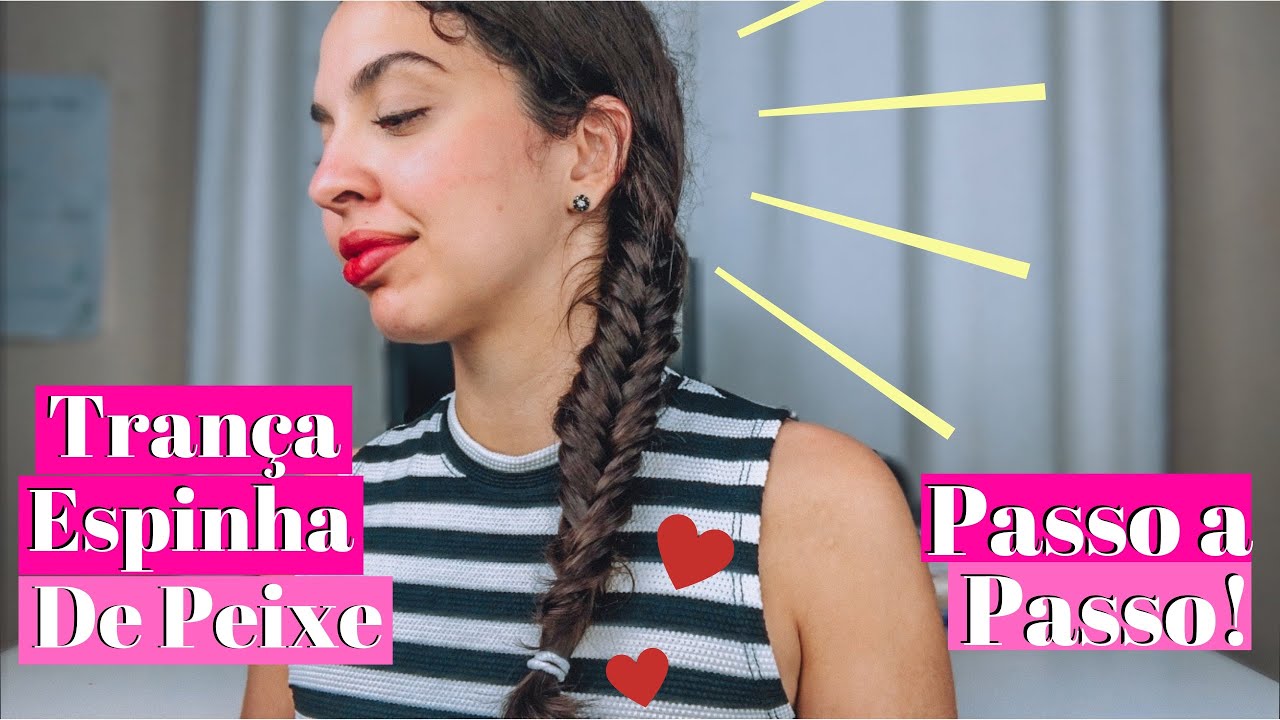 COMO FAZER TRANÇA ESCAMA DE PEIXE SOZINHA | Passo A Passo!