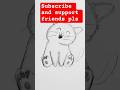 Who loves cats? 🐱💖Try this easy drawing &amp; comment “MEOW” if you like it!  #ytshorts #drawing #viral