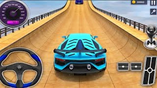 Lamborghini Sian Ramp Car Racing - Stunts Car Racing 3D - Android Gameplay screenshot 1