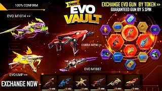 Next Evo Vault Event, Evo Gun Exchange 🥳🤯| Free Fire New Event| Ff New Event |New Event Free Fire
