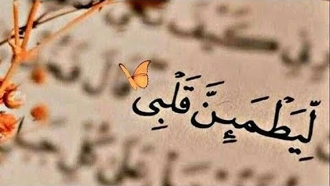 آيات السكينة و الطمآنينة 😴❤ بصوت القارئ أحمد النفيس/Al sheikh-Ahmed Alnufais Ayat Of Tranquility