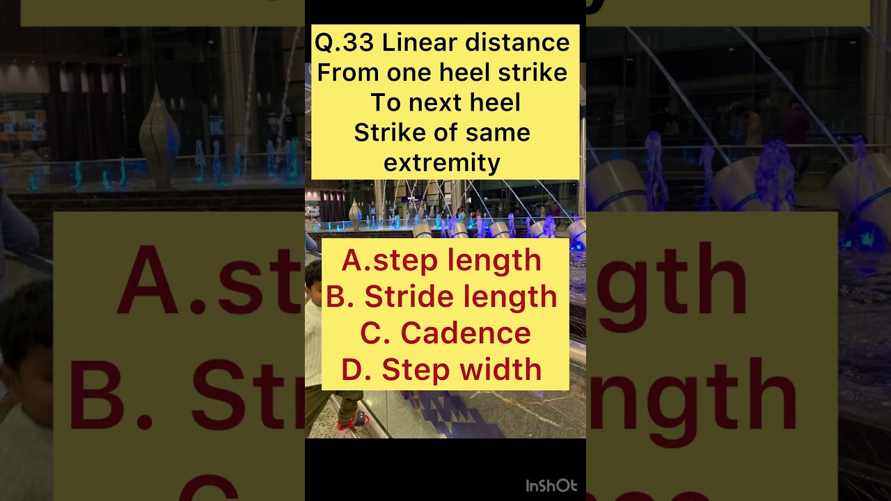 Q.33,34 MCQ’s for physiotherapist # RRB PHYSIOTHERAPIST # masters entrance # physio free classes