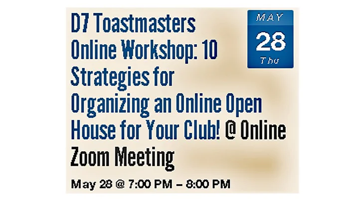 Online Open House Strategies