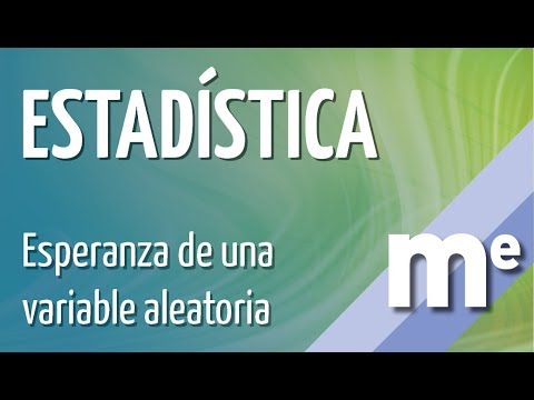 Esperanza matematica de una variable aleatoria - YouTube