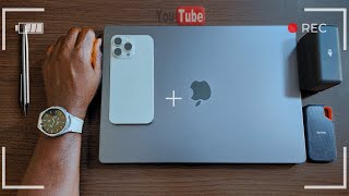 Déballage du MacBook Pro 16 M3 Pro, iPhone 15 Pro Max, DJI MIC... Mes nouveaux outils YouTube.