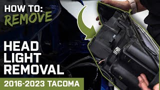 Player Profile How to Remove Stock Head Light | 2016-2023 Tacoma