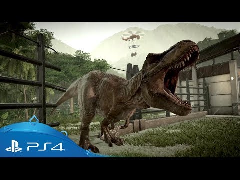 Jurassic World Evolution | Gameplay Trailer | PS4