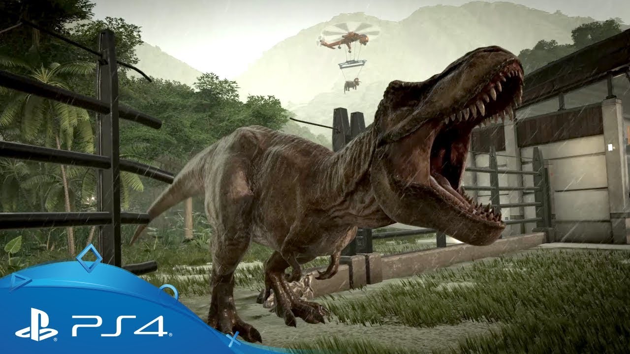 NOVO GAME INCRIVEL DO PARQUE DOS DINOSSAUROS PARA PLAYSTATION 4