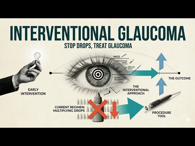 Why Eye Drops Are No Longer Enough: The Interventional Glaucoma Revolution 👁️‍🗨️