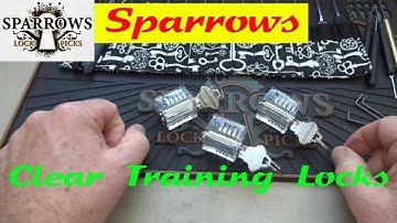 (748) Review: Sparrows CLEAR TRAINING LOCK