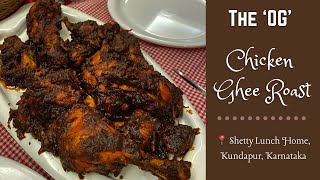 Trying Chicken Ghee Roast | Shetty Lunch Home | Kundapur , Karnataka