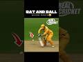 BAT AND BALL NEVER MEETS 😡 #realcricket #shorts