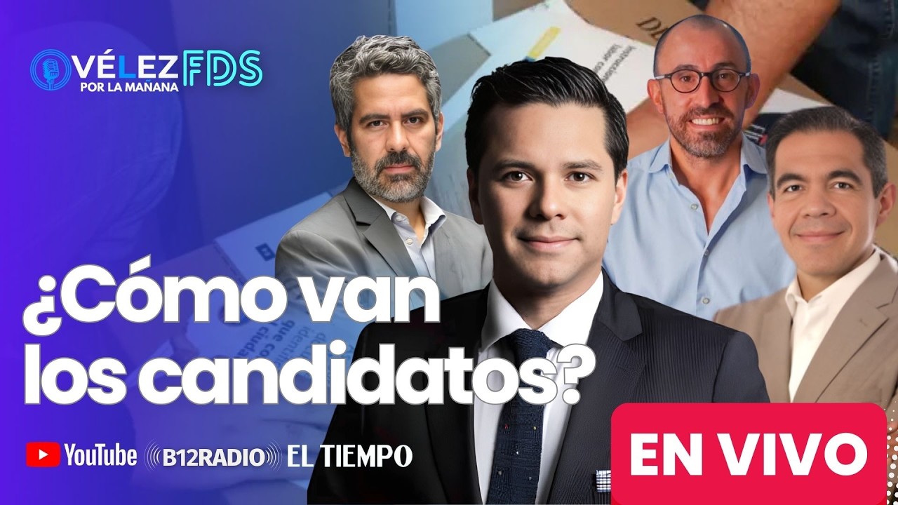 ENVIVO Cuenta regresiva a las elecciones ¿Cómo van los candidatos? | Velez Por La Mañana FDS