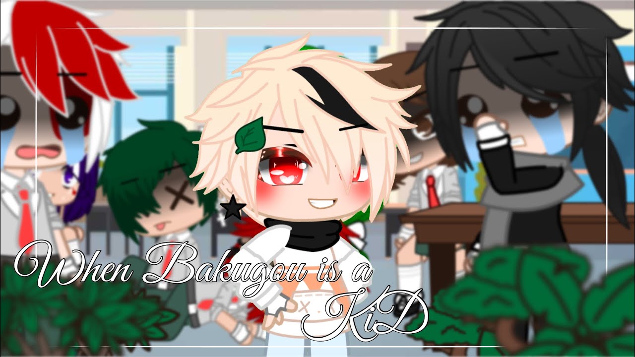 ‘When Bakugou turned into a kid’ incident// Bakugou Torturing Class 1-A 😔😌✨
