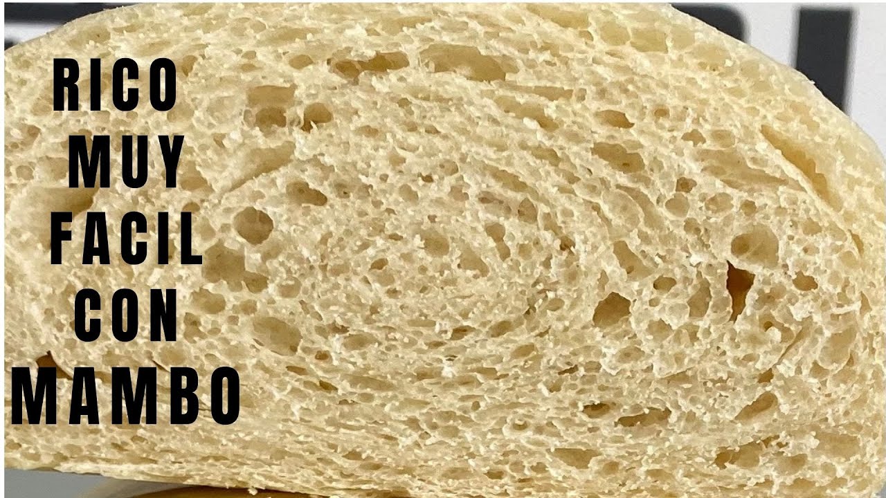 PAN DE MOLDE SIN CORTEZA AL VAPOR EN MAMBO!!