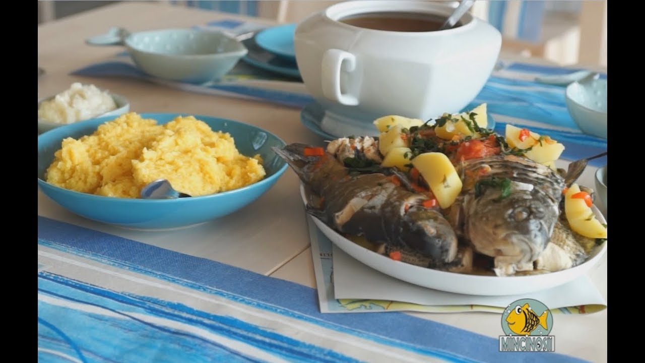 Borș de pește ca la Pensiunea lui Ivan (Delta Dunării)