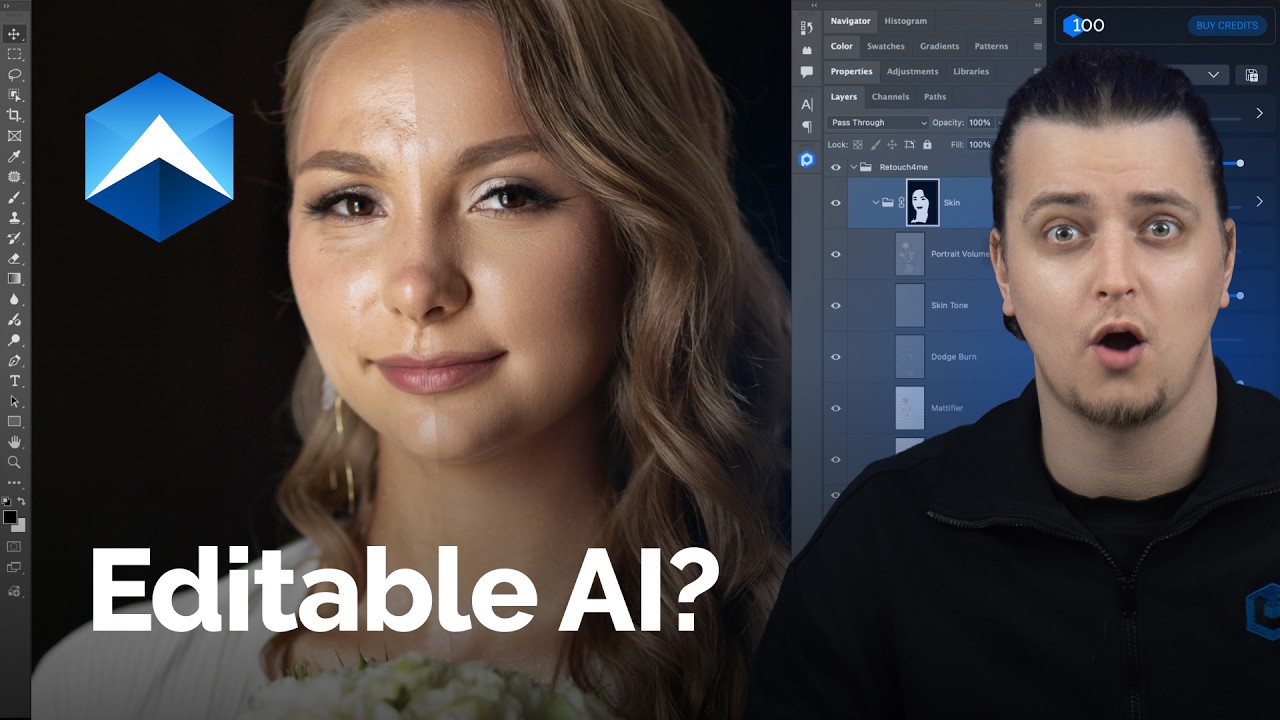 Retouch4me Apex: How to use Layers & Actions